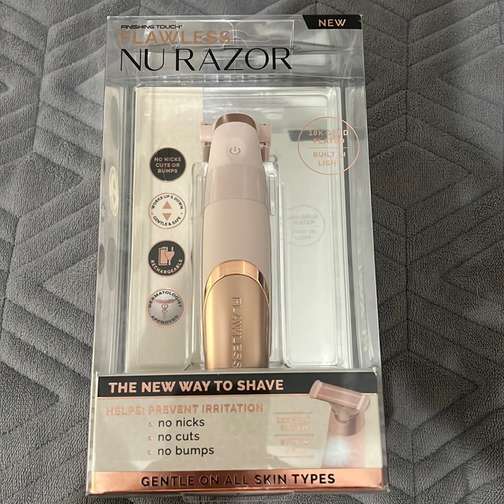 Flawless finishing touch nu razor! New in box